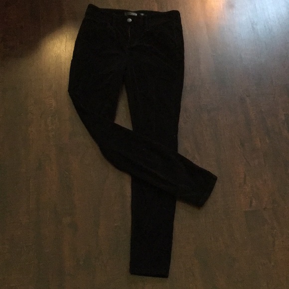 Joe’s Jeans velvet black jeans - Picture 3 of 5